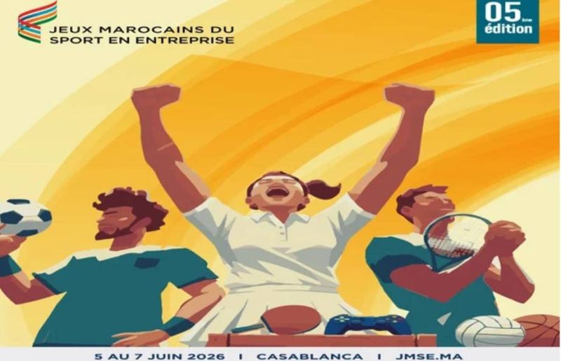 JMSE 2026 : Casablanca s’apprête à accueillir la 5ème édition des Jeux Marocains du Sport en Entreprise