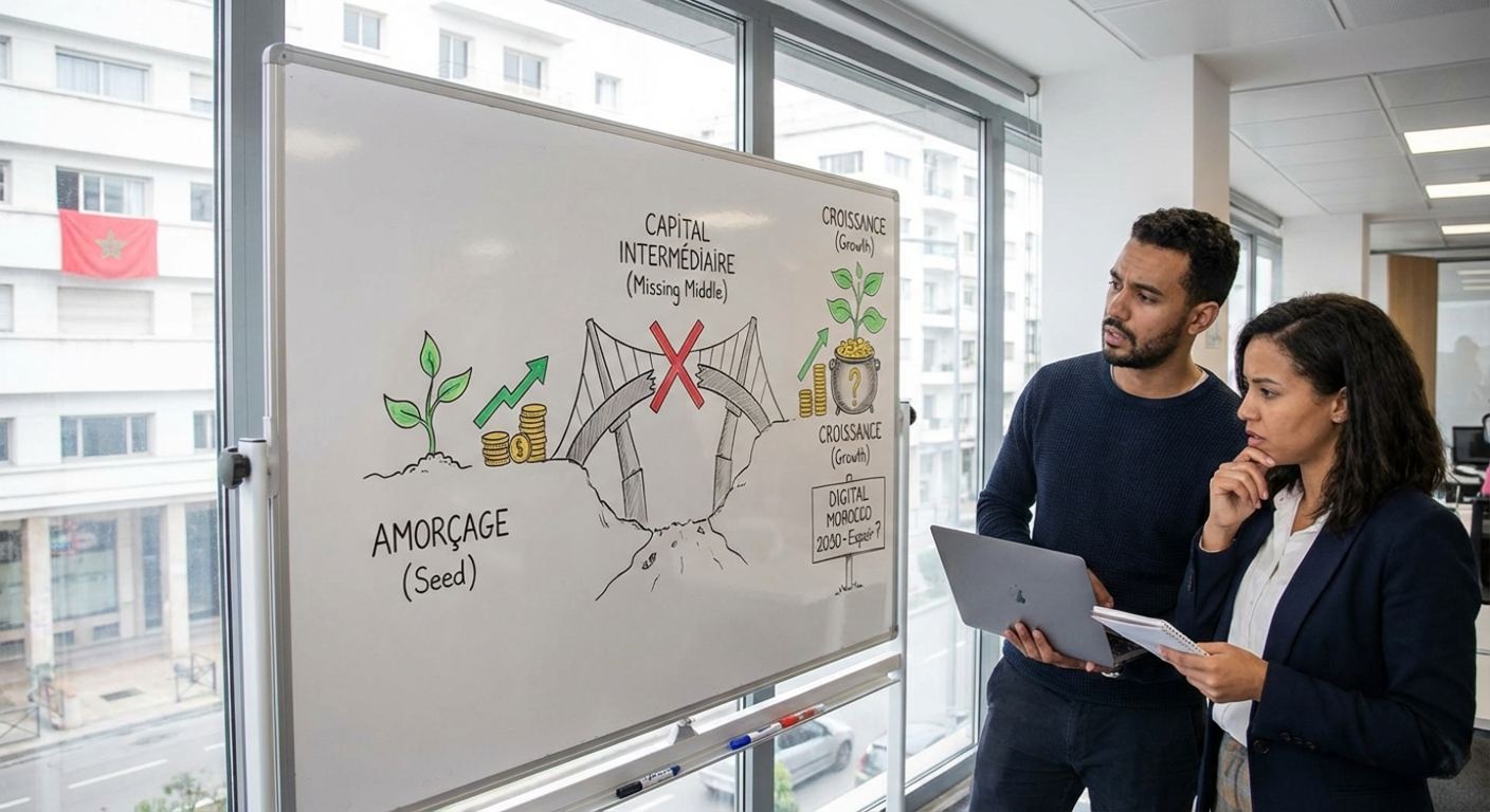 Financement des startups: Une croissance freinée par le capital intermédiaire