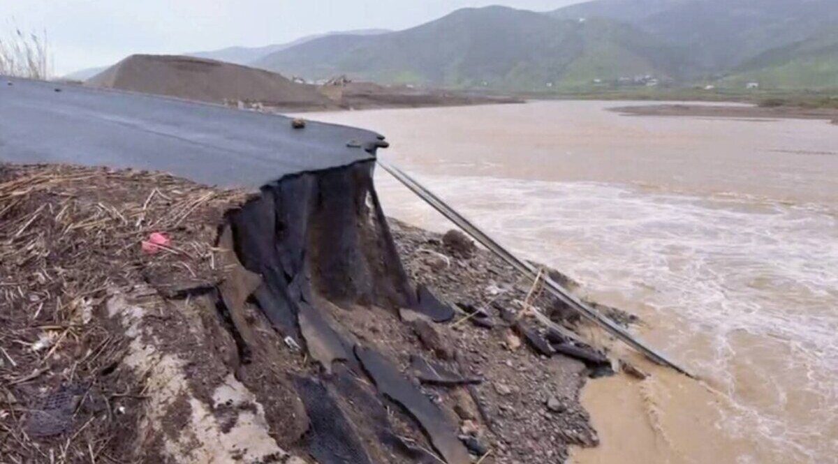 Tétouan : un pont flambant neuf s’effondre et isole des villages entiers (images)