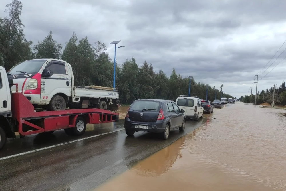 Intempéries au Maroc : 8 routes encore coupées dans 9 provinces
