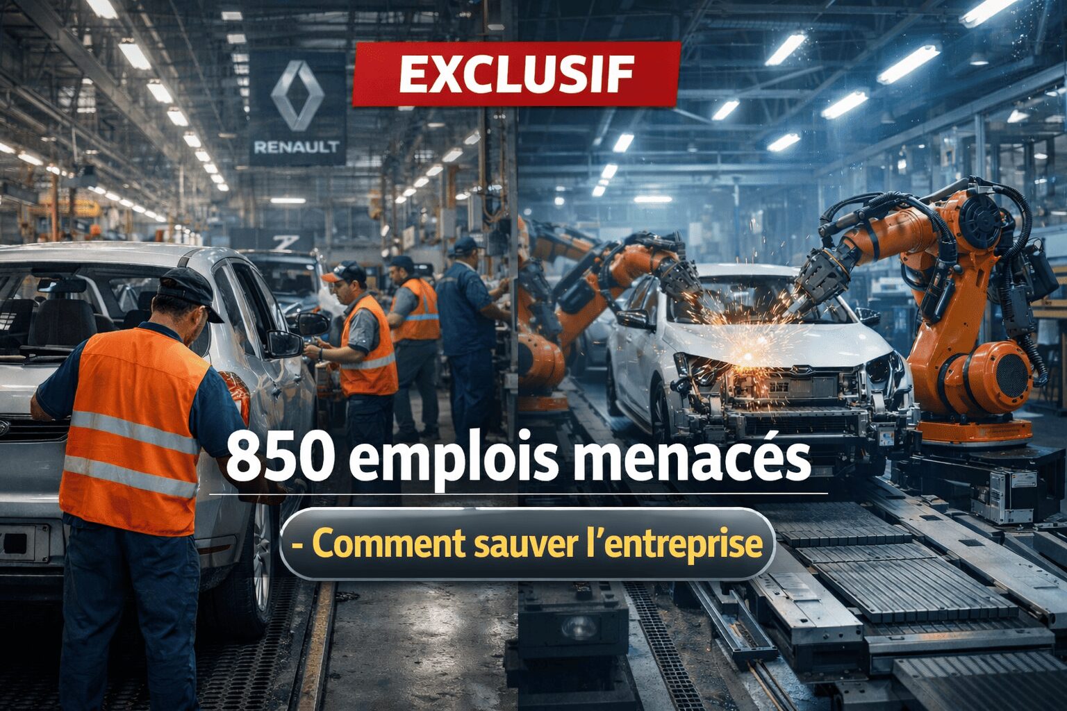 Exclusif : Renault Maroc – Comment 850 emplois seront sacrifiés pour sauver l’entreprise