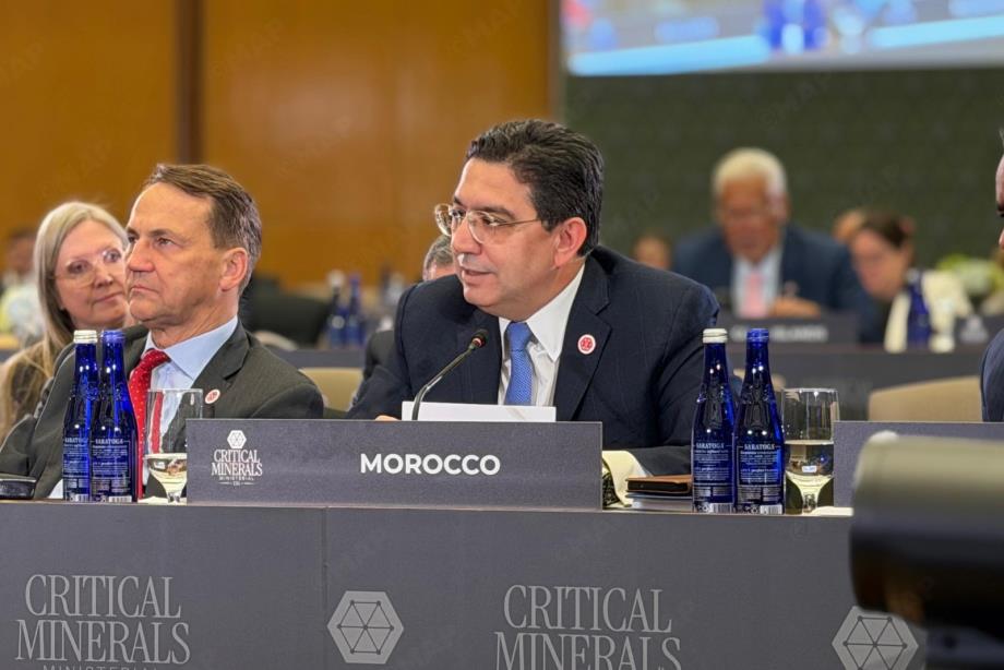 Minerais critiques : à Washington, Bourita appelle à un « pacte de loyauté » et à des partenariats fiables